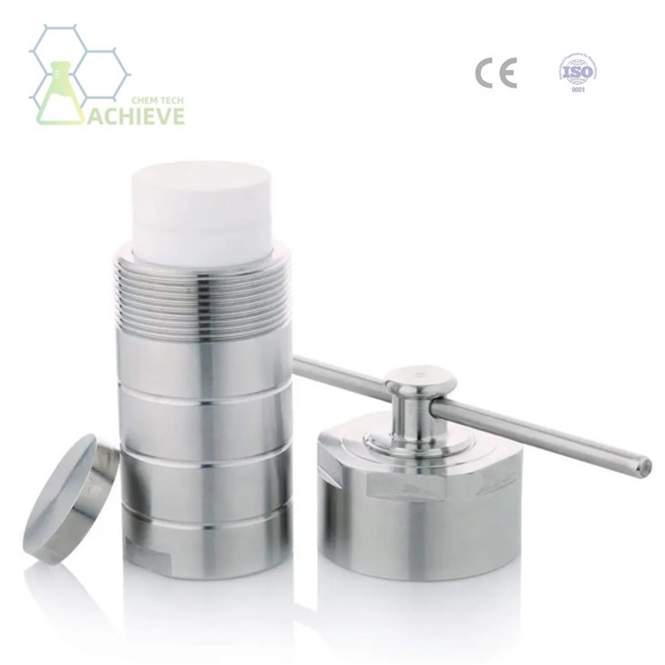 Autoclave ไฮโดรเทอร์มอลเคลือบเทฟล่อน